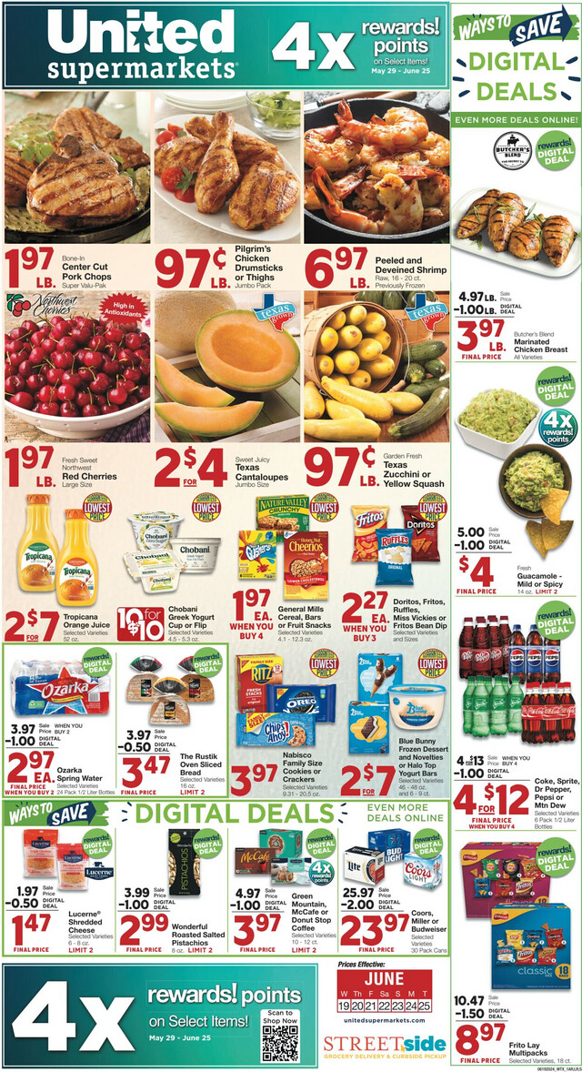 United Supermarkets Ad from 06/18/2024