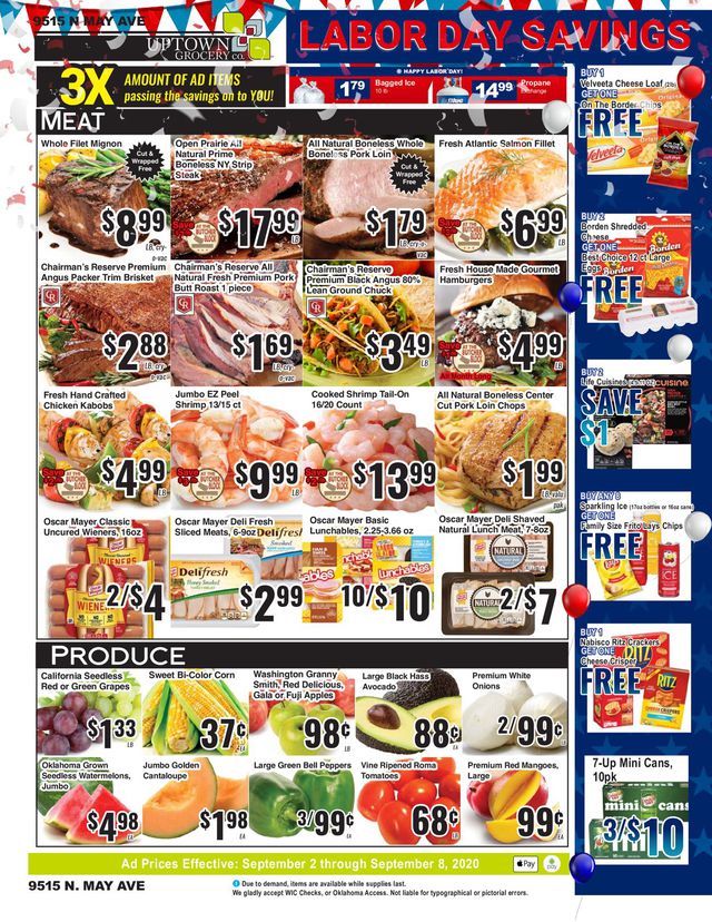 Uptown Grocery Co. Ad from 09/02/2020