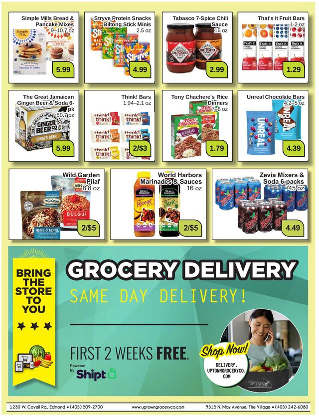 Uptown Grocery Co. Ad from 09/27/2020