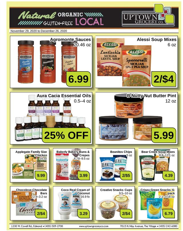 Uptown Grocery Co. Ad from 11/29/2020