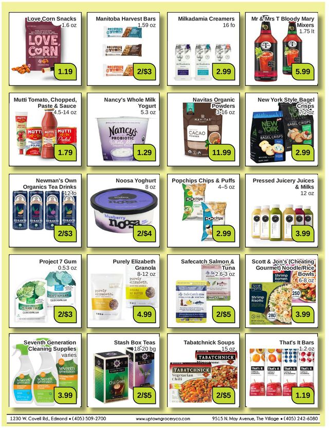 Uptown Grocery Co. Ad from 12/27/2021