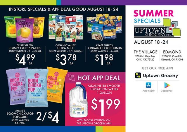 Uptown Grocery Co. Ad from 08/18/2021