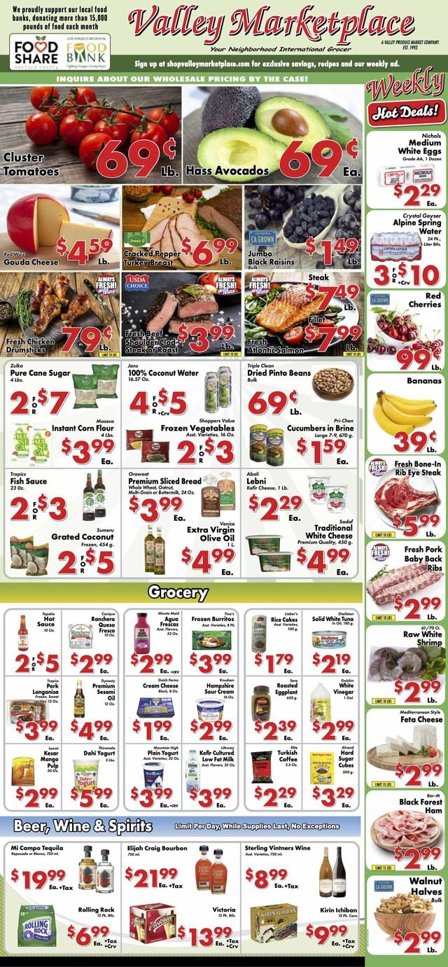 Valley Marketplace Ad from 06/07/2023