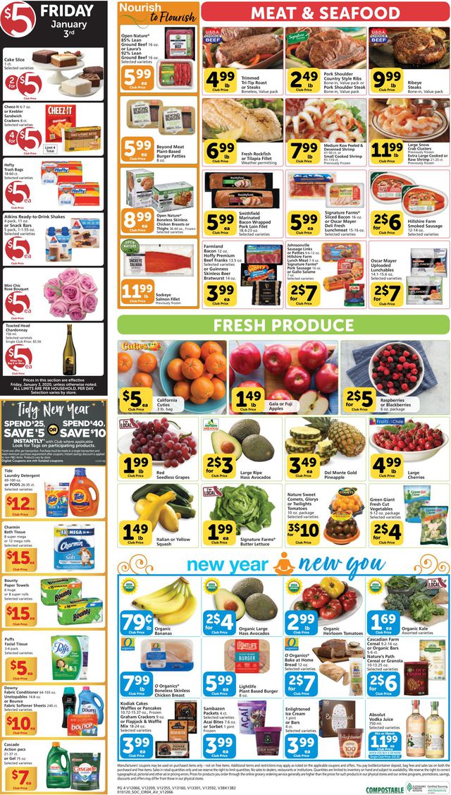 Vons Ad from 01/02/2020
