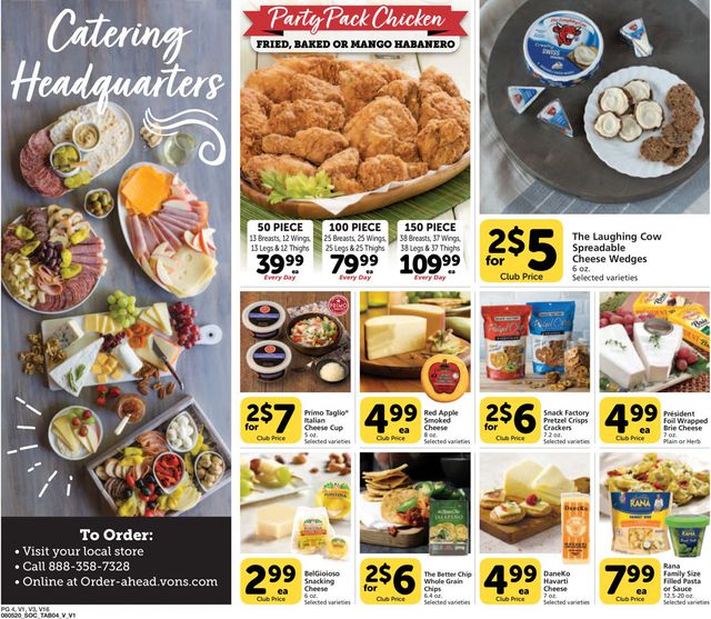 Vons Ad from 08/05/2020