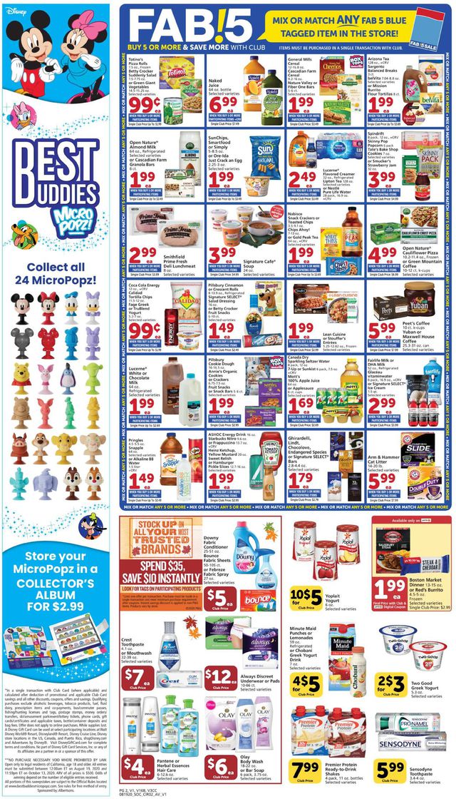 Vons Ad from 08/19/2020