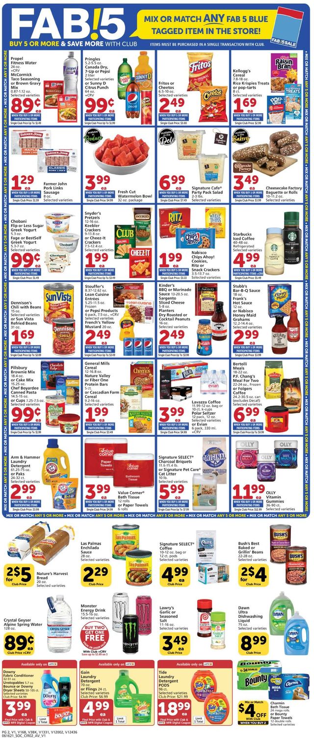 Vons Ad from 06/16/2021