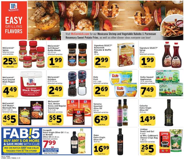 Vons Ad from 07/28/2021