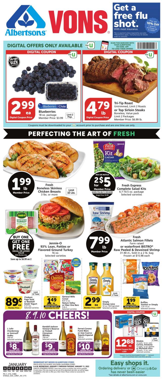 Vons Ad from 01/05/2022