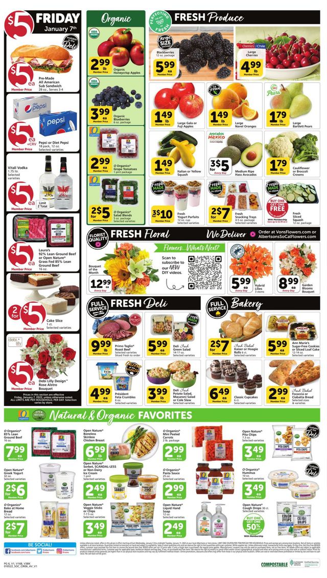 Vons Ad from 01/05/2022