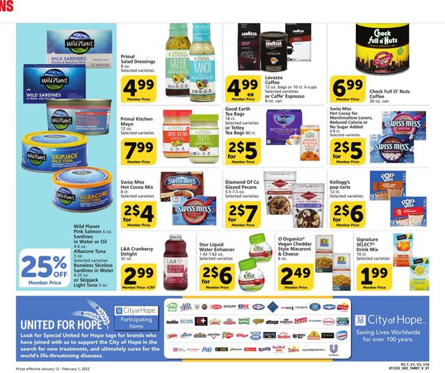 Vons Ad from 01/12/2022