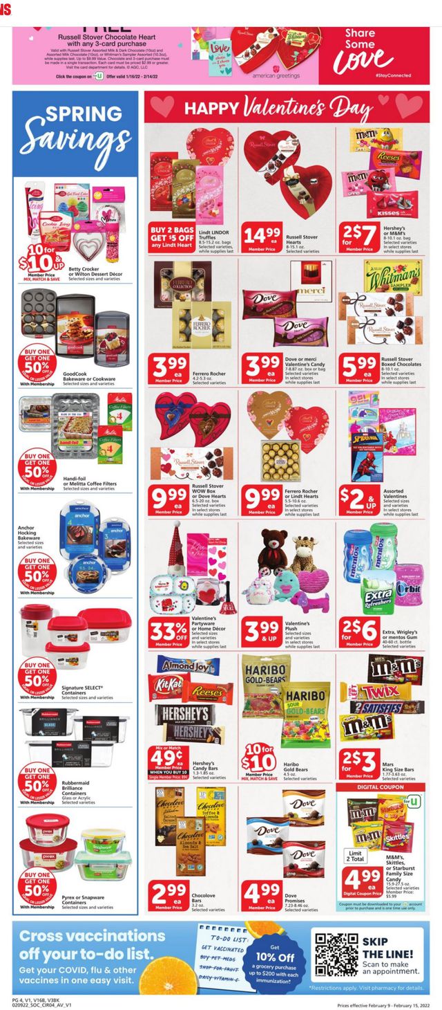 Vons Ad from 02/09/2022