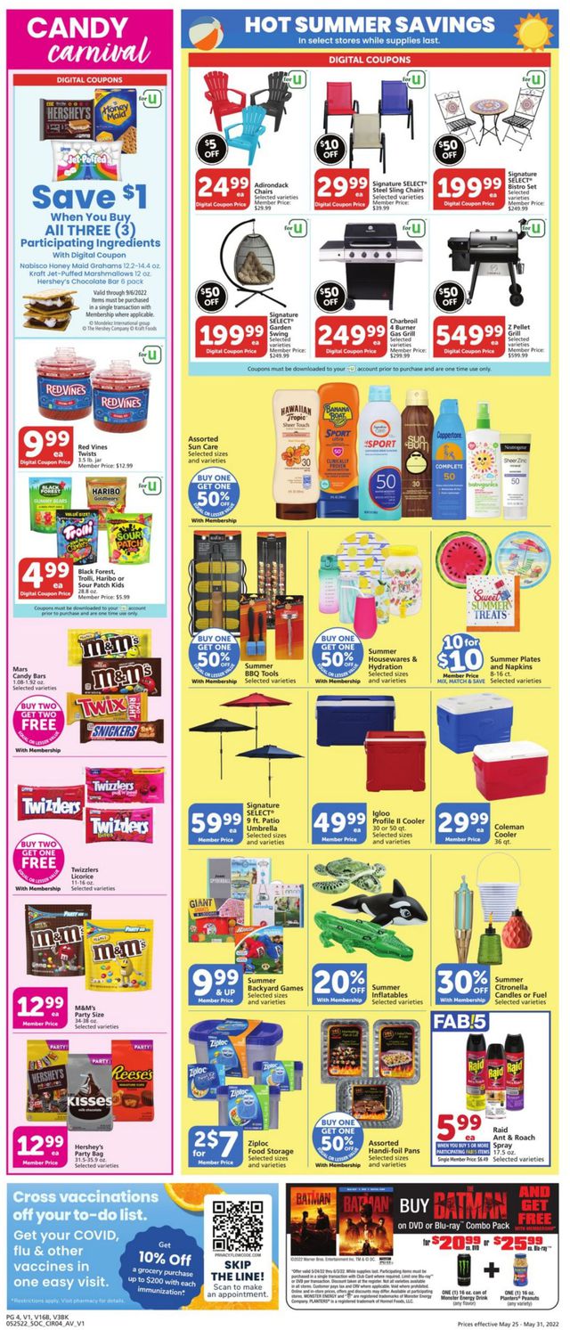 Vons Ad from 05/25/2022