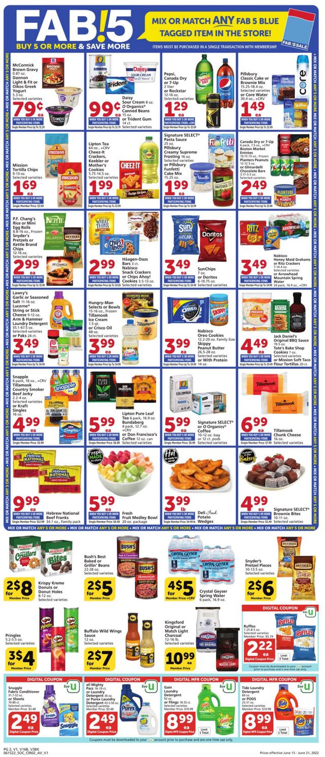 Vons Ad from 06/15/2022
