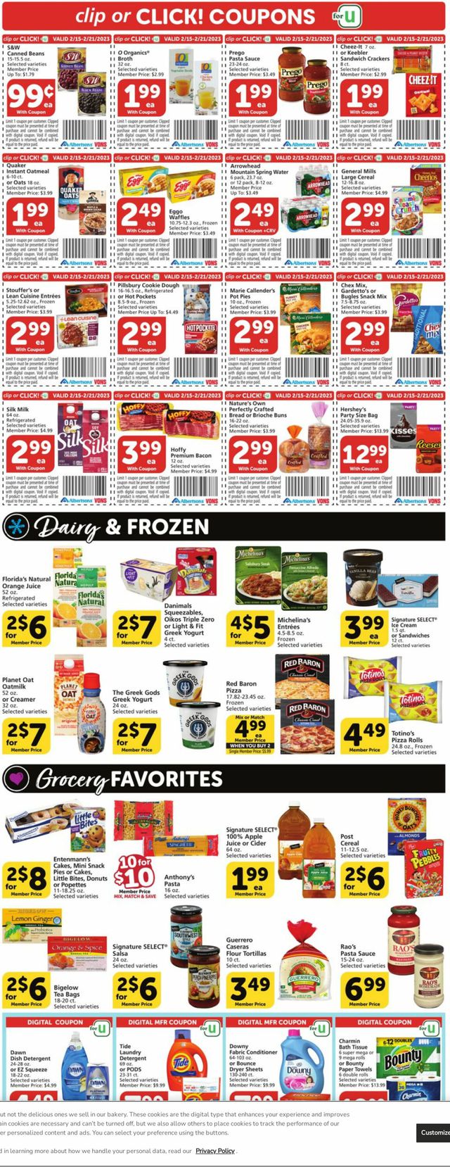 Vons Ad from 02/15/2023
