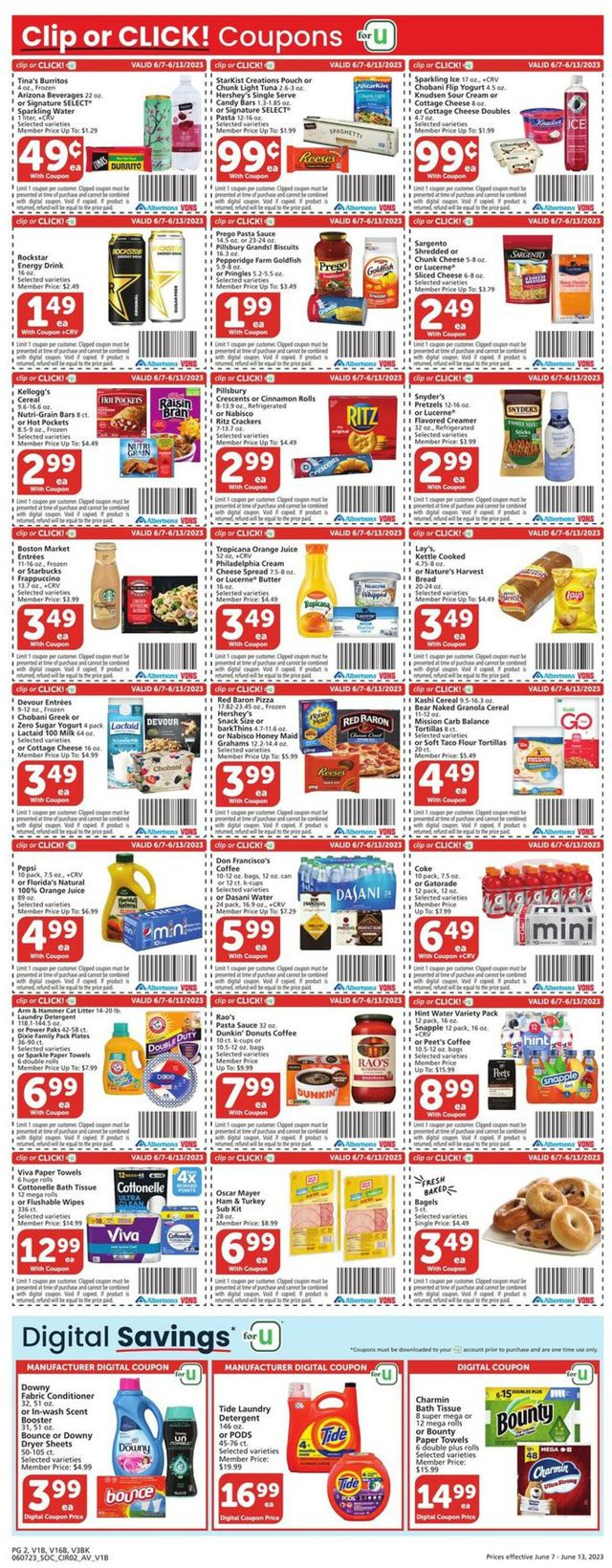 Vons Ad from 06/07/2023