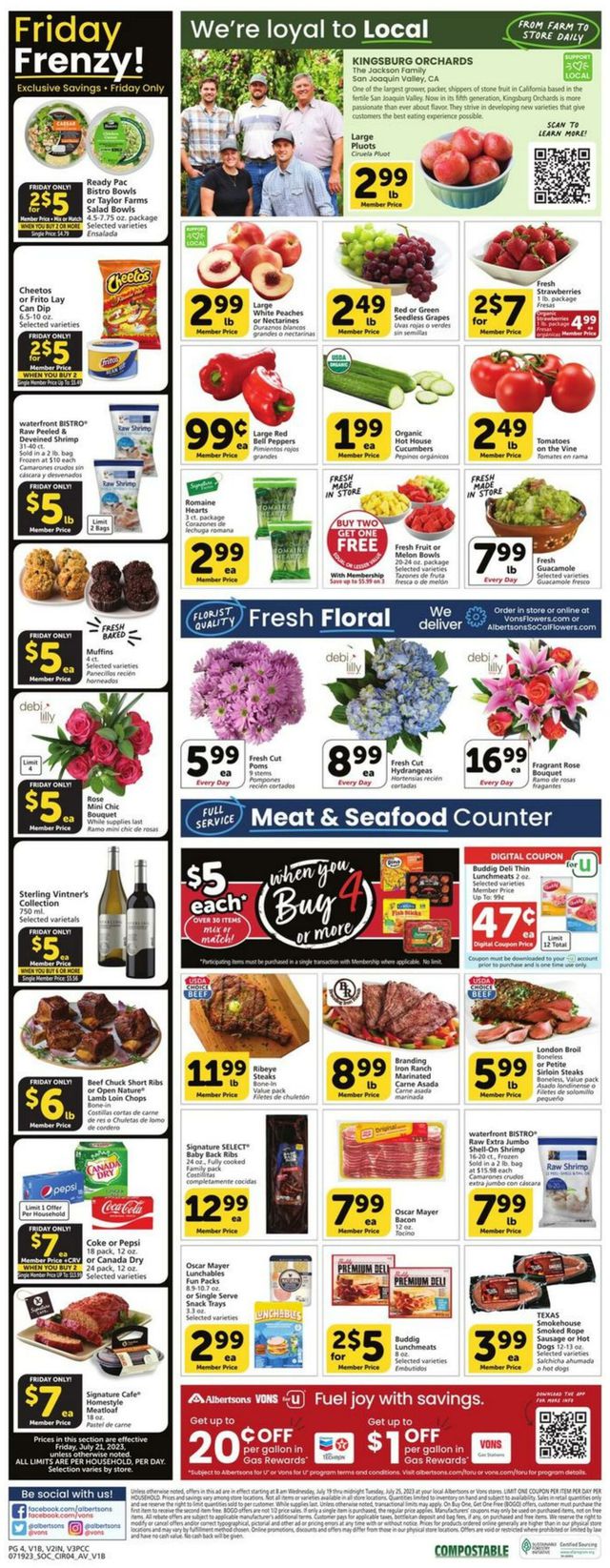 Vons Ad from 07/19/2023