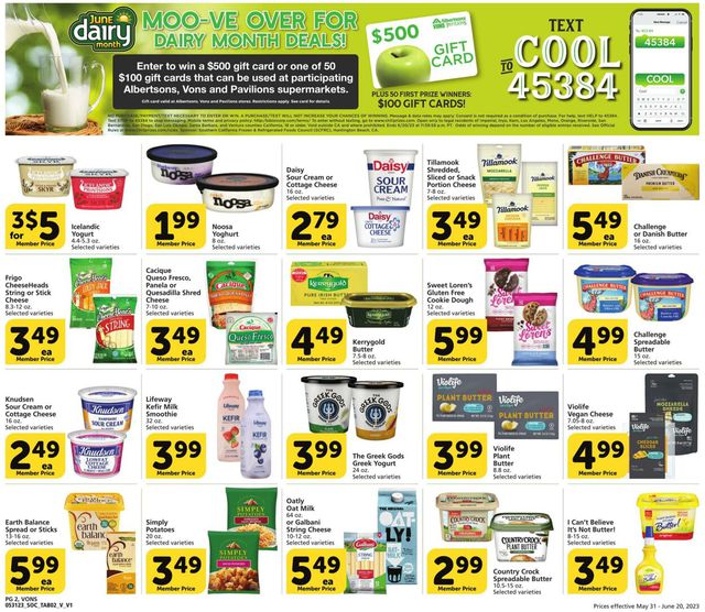 Vons Ad from 05/31/2023
