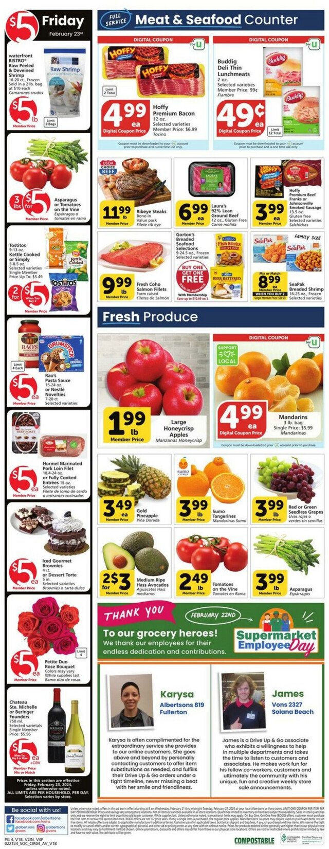 Vons Ad from 02/21/2024