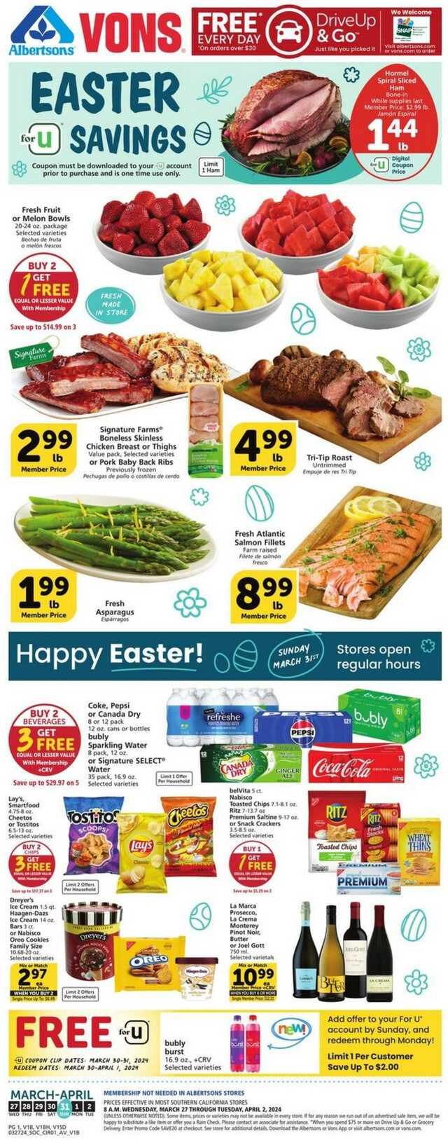 Vons Ad from 03/27/2024