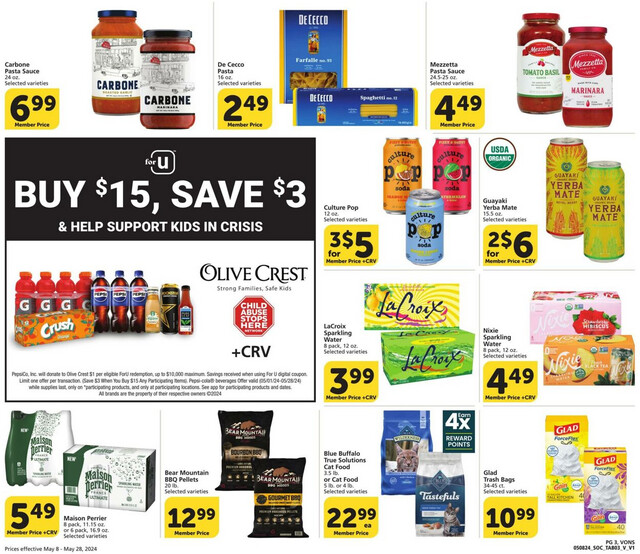 Vons Ad from 05/08/2024