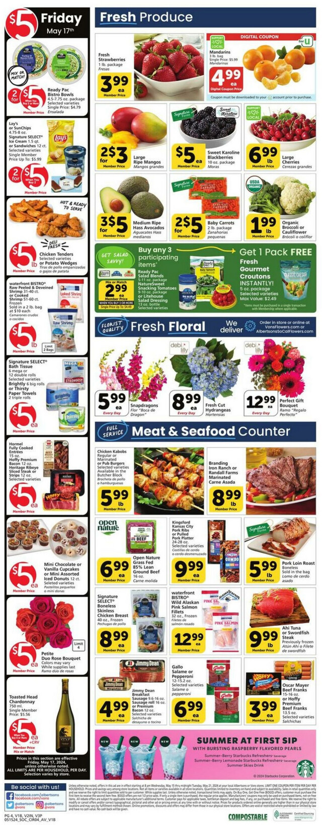 Vons Ad from 05/15/2024