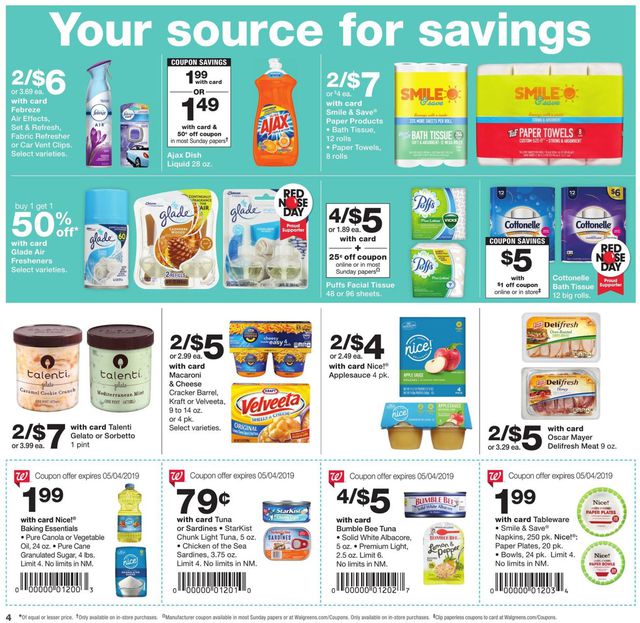 Walgreens Ad from 04/27/2019