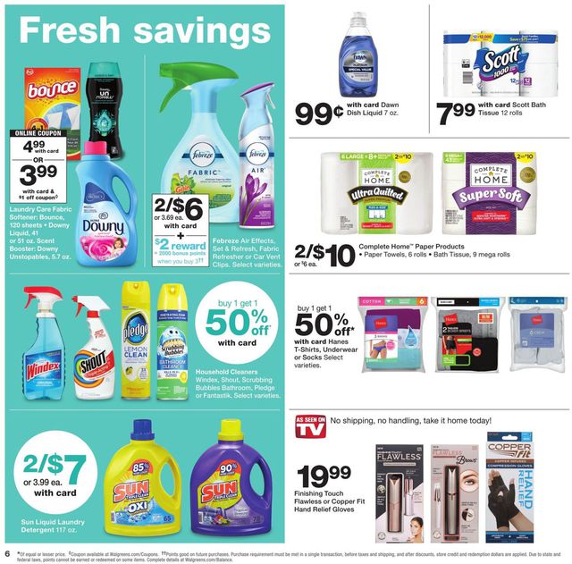 Walgreens Ad from 09/29/2019
