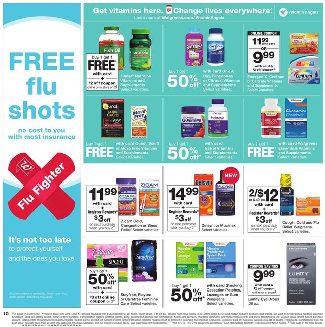 Walgreens Ad from 12/22/2019
