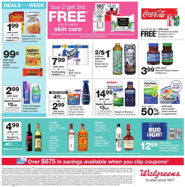 Walgreens Ad from 02/02/2020