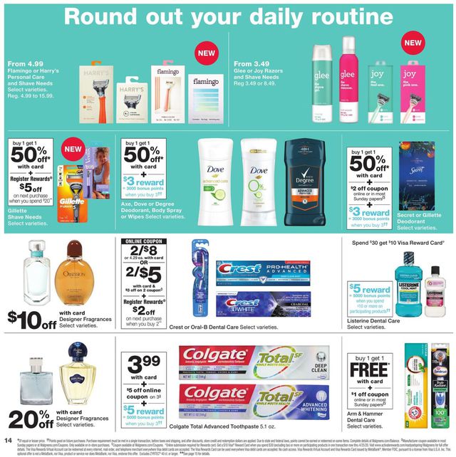 Walgreens Ad from 03/29/2020