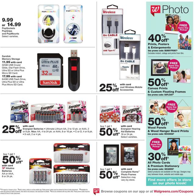Walgreens Ad from 04/05/2020
