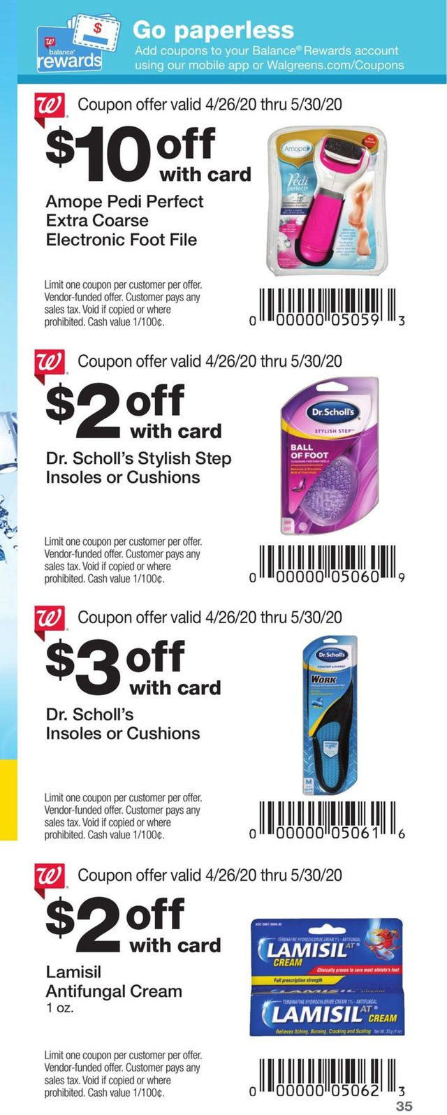 Walgreens Ad from 04/26/2020