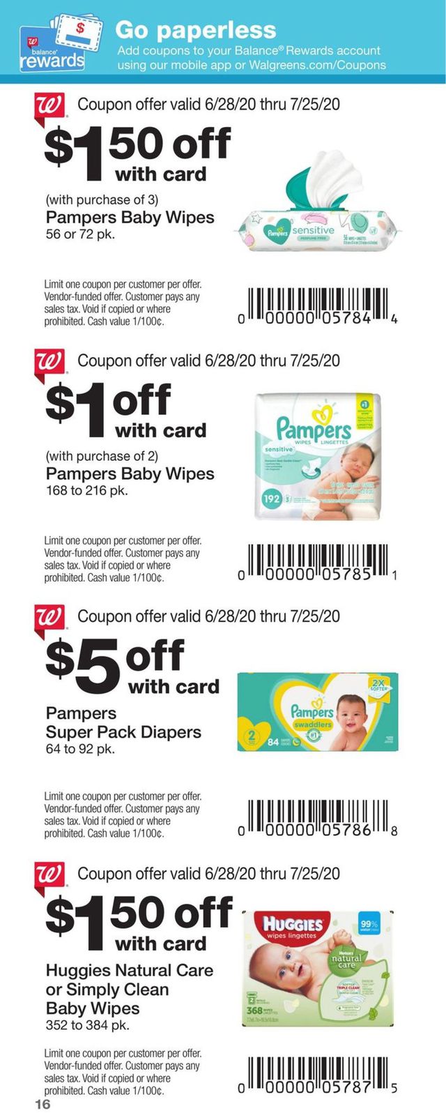 Walgreens Ad from 06/28/2020
