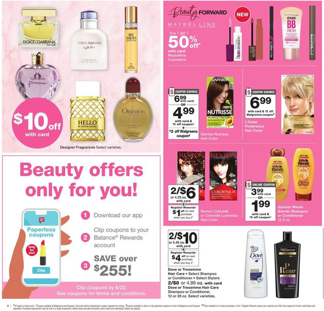 Walgreens Ad from 08/16/2020