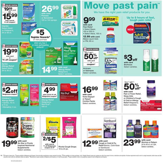 Walgreens Ad from 09/20/2020