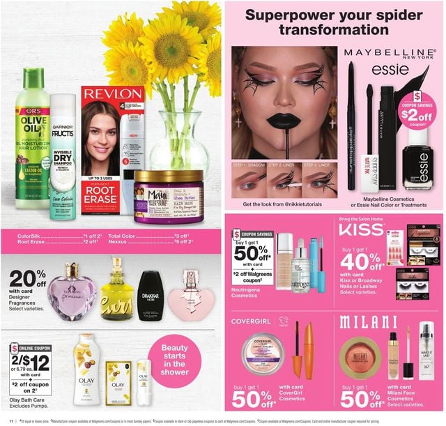 Walgreens Ad from 10/11/2020
