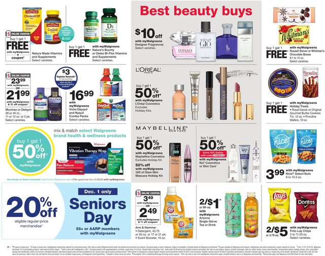 Walgreens Ad from 11/29/2020