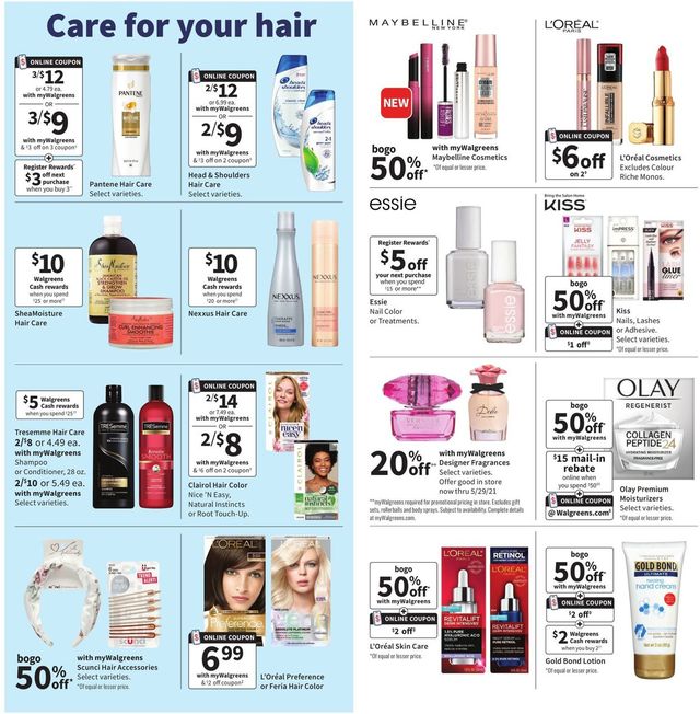 Walgreens Ad from 05/23/2021