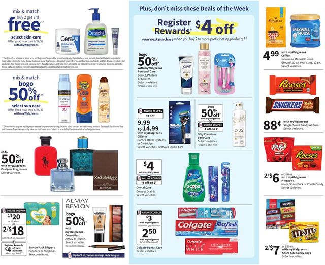 Walgreens Ad from 06/06/2021