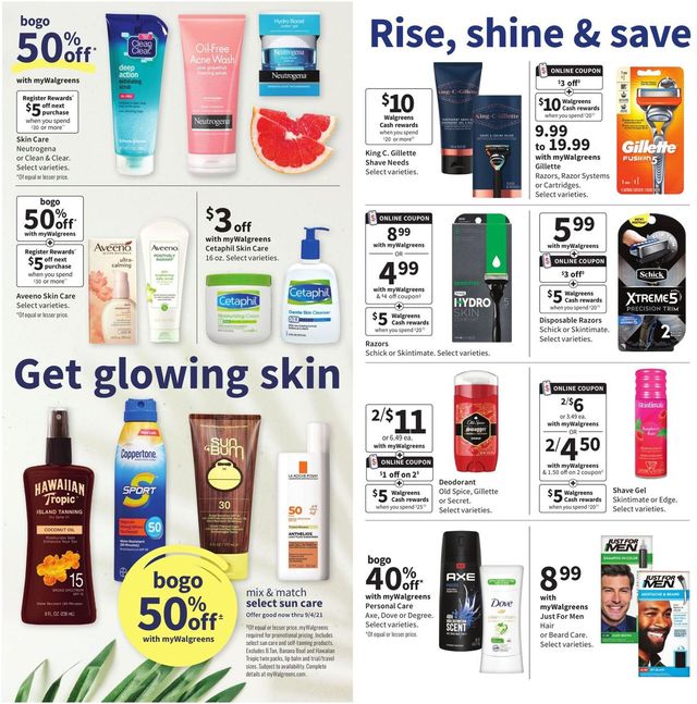 Walgreens Ad from 07/18/2021