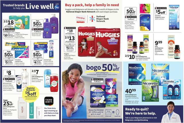 Walgreens Ad from 08/01/2021