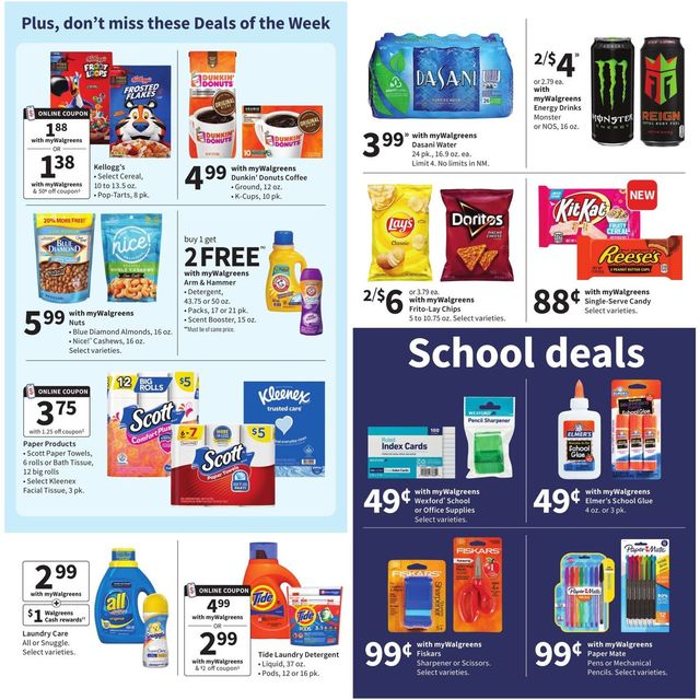 Walgreens Ad from 08/08/2021