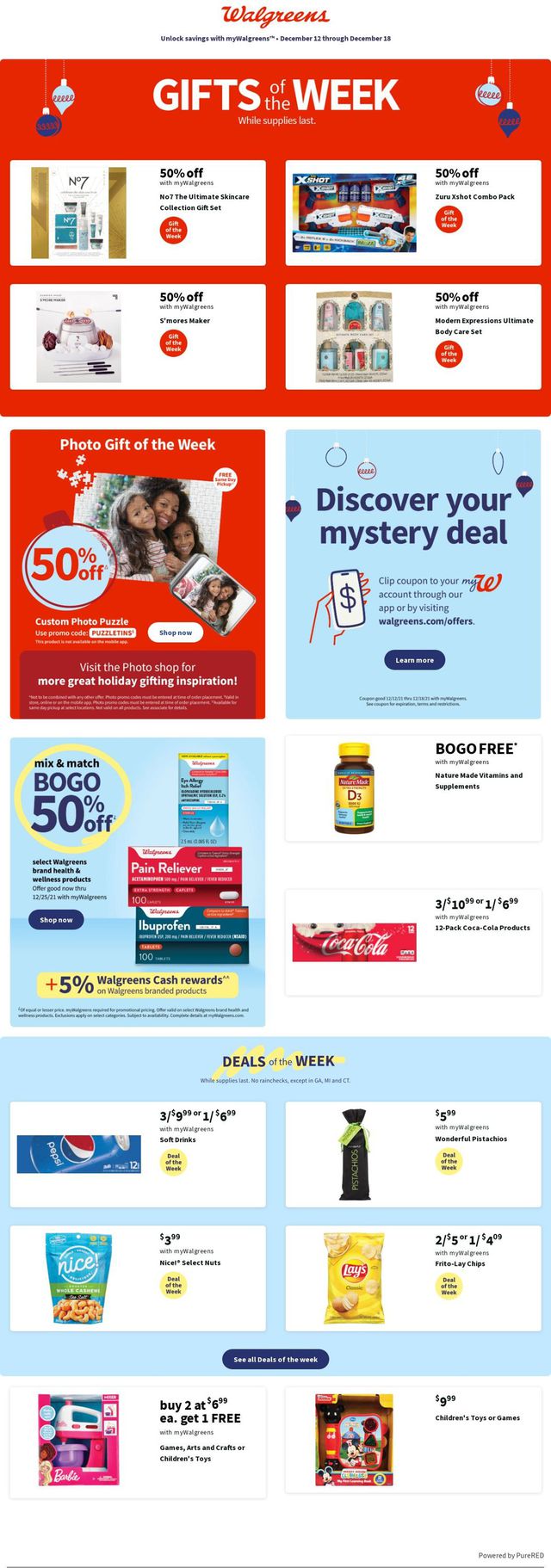 Walgreens Ad from 12/12/2021