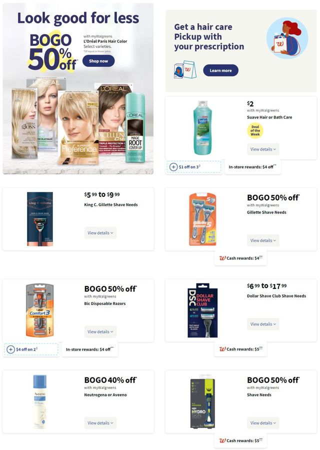 Walgreens Ad from 01/09/2022
