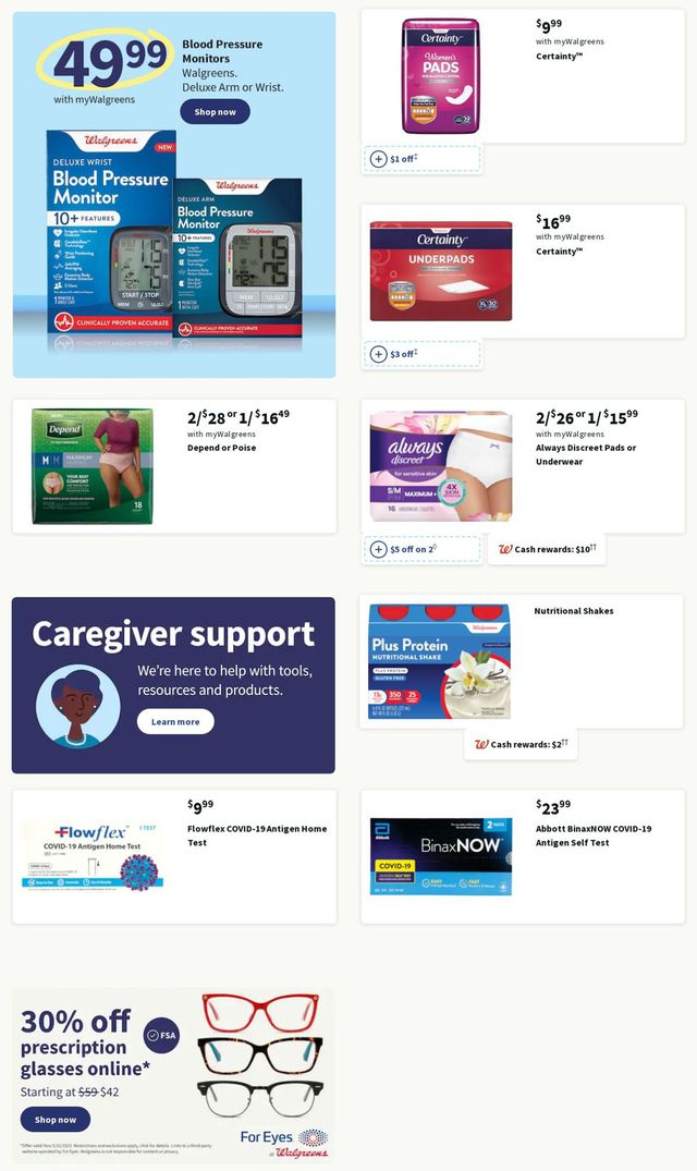 Walgreens Ad from 04/24/2022