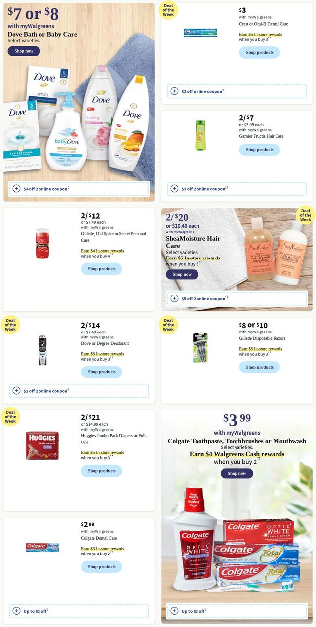 Walgreens Ad from 08/21/2022