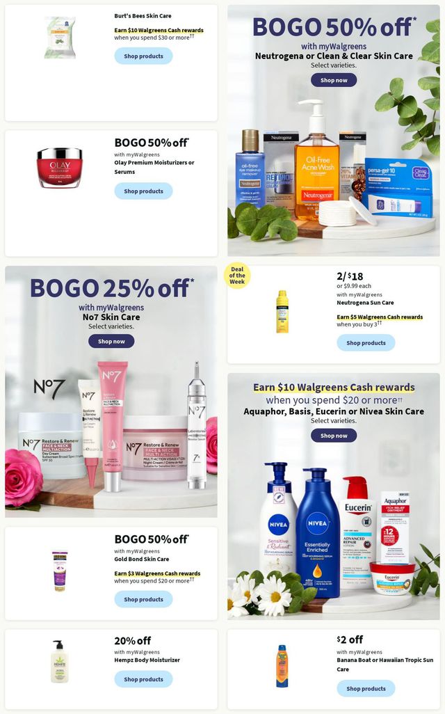Walgreens Ad from 08/28/2022