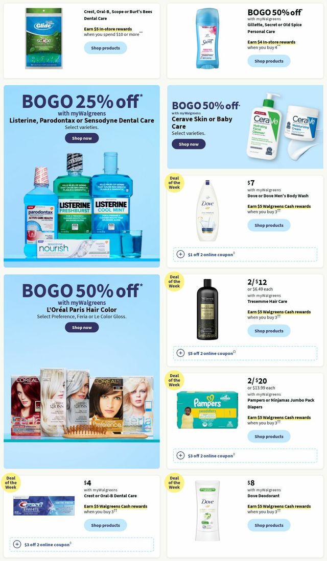 Walgreens Ad from 09/18/2022
