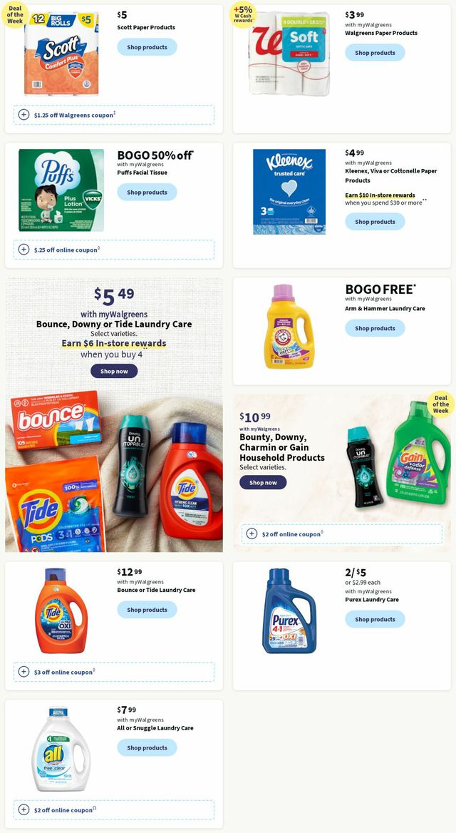 Walgreens Ad from 10/09/2022